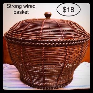 Strong wired basket